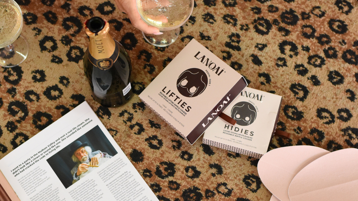 Lifestyle picture of Lanoai best sellers bra alternative reusable hidies and lifties