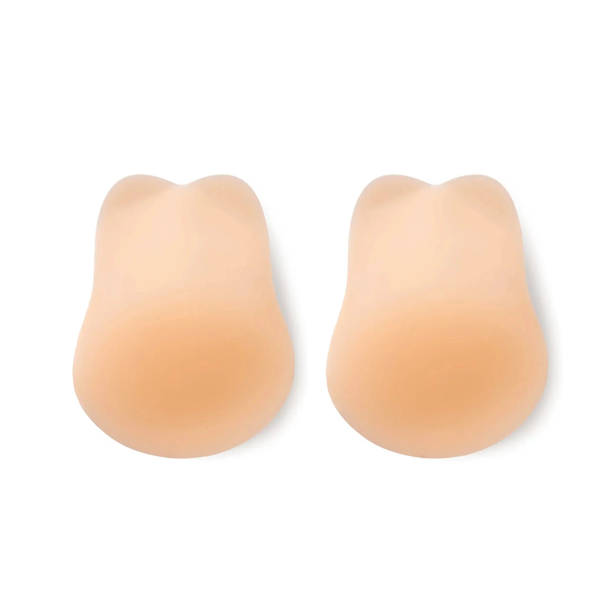 Lifting nipple covers for natural breast lift and invisible support