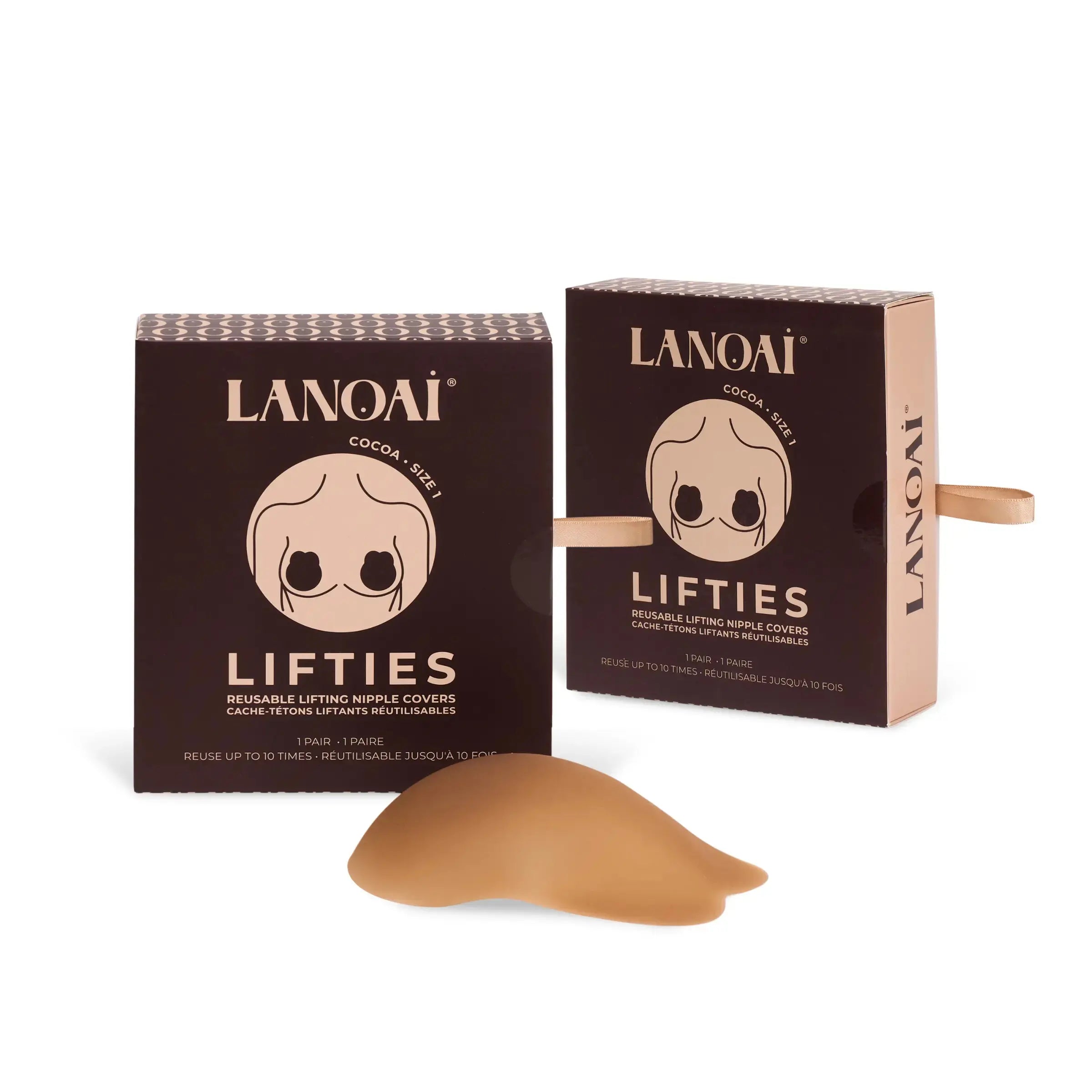 Lanoai Lifties product packaging with a single liftie on a white background